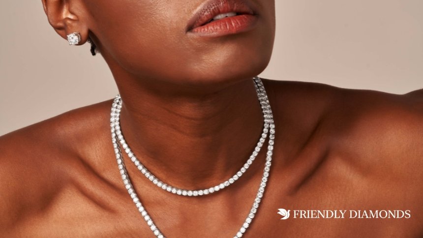 Styling Tips for Your Lab Grown Diamond Tennis Necklace