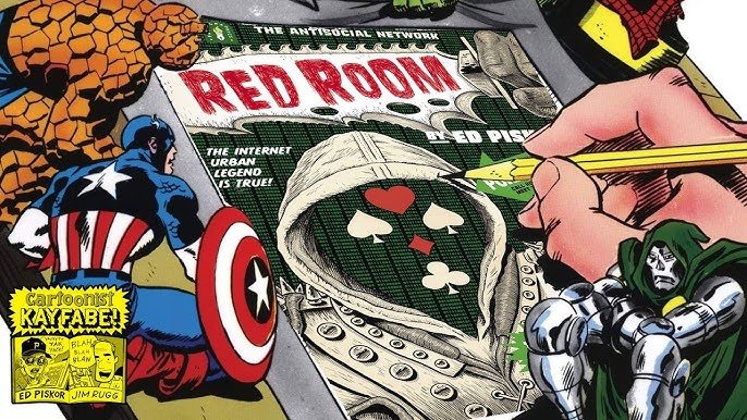 Have You Seen the red room comic signed by bryce?